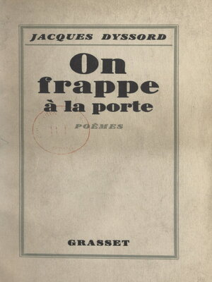 cover image of On frappe à la porte